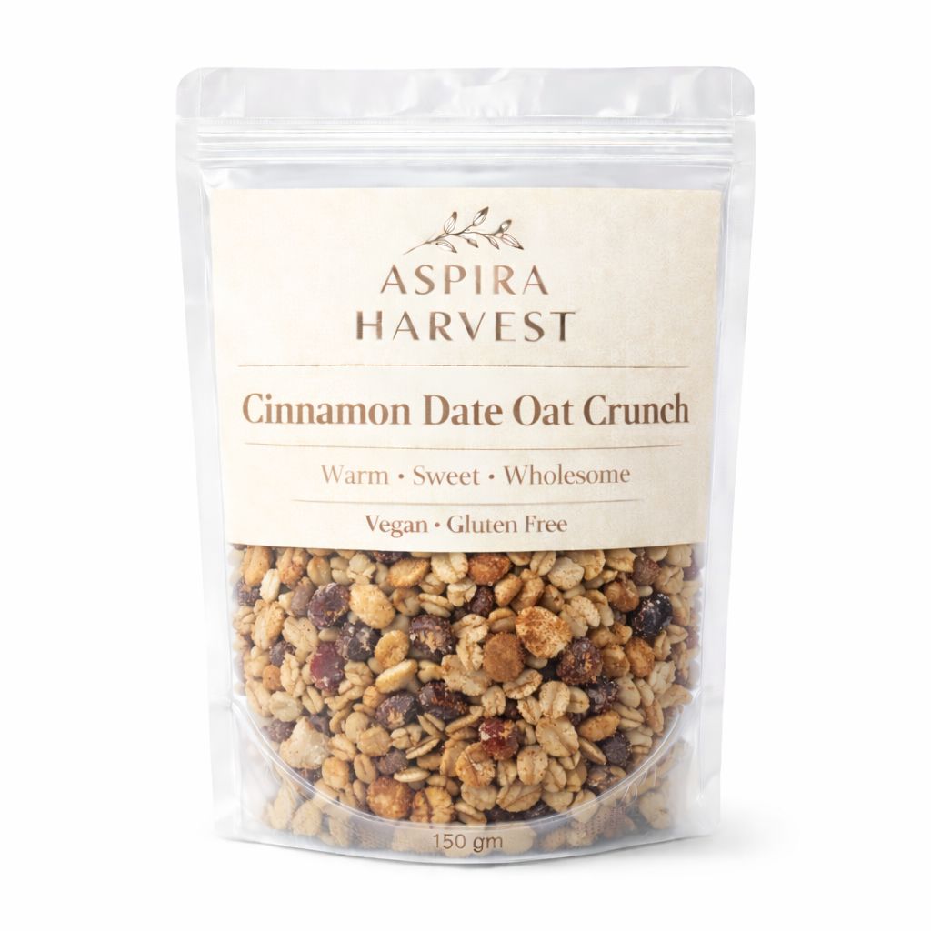 Cinnamon Date Oat Crunch
